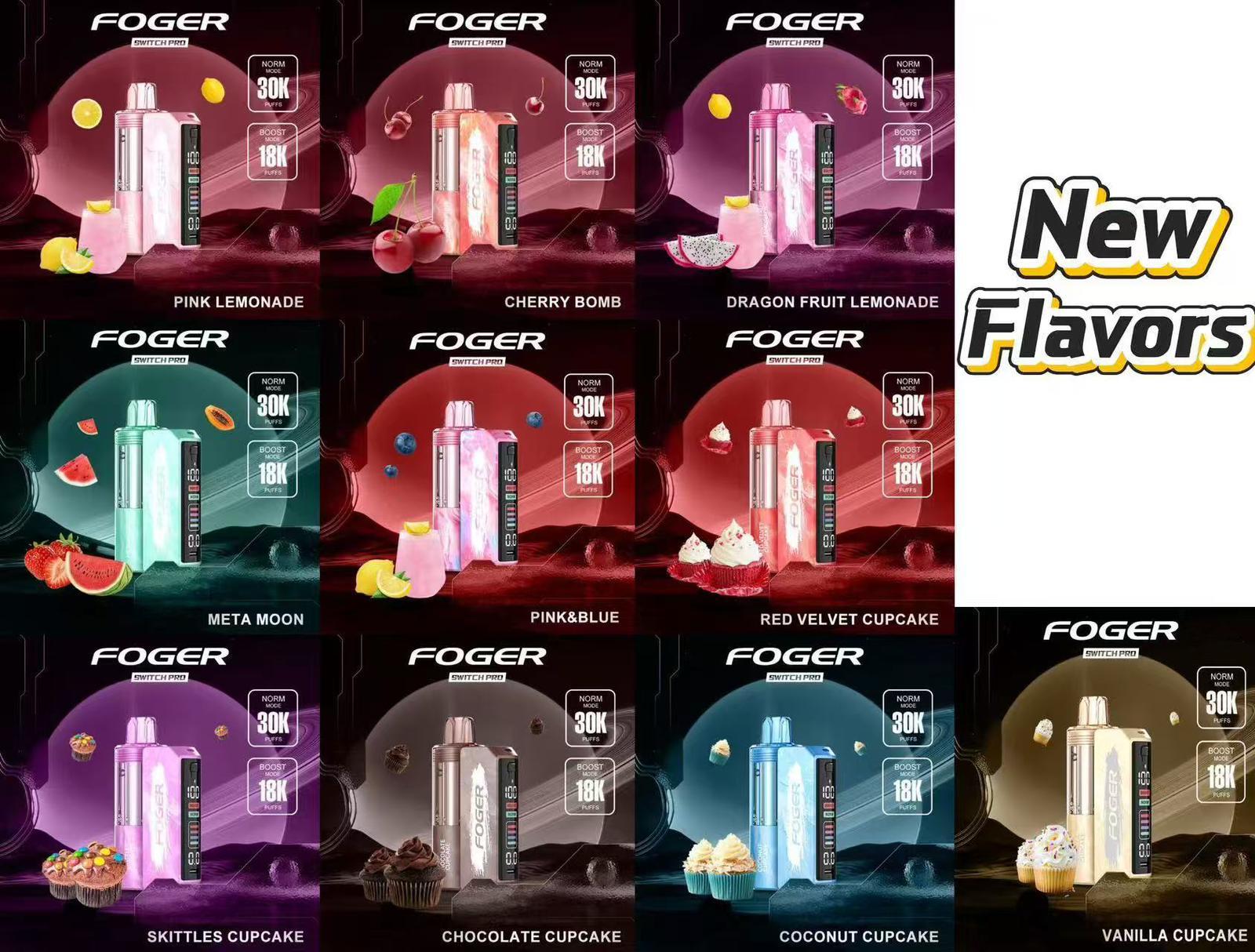 foger bit 35k disposable vape new flavors